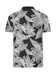 Negro - Polo de algodón 100% de BadRhino Big & Tall - Imagen 6 de 6