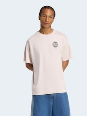 adidas Originals Mauve Purple T-Shirt - Image 1 of 7