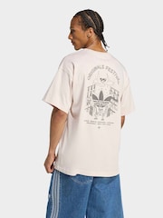 adidas Originals Mauve Purple T-Shirt - Image 2 of 7