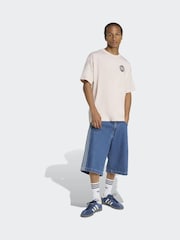 adidas Originals Mauve Purple T-Shirt - Image 3 of 7