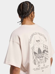 adidas Originals Mauve Purple T-Shirt - Image 5 of 7