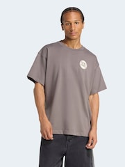 adidas Originals Charcoal Grey T-Shirt - Image 1 of 7
