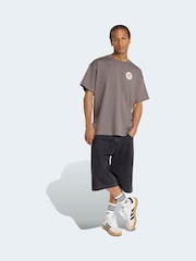 adidas Originals Charcoal Grey T-Shirt - Image 3 of 7