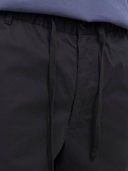JACK & JONES Black Loose Fit Drawstring Shorts - Image 5 of 5