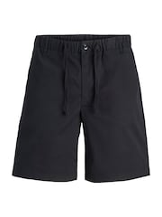 Preto - Shorts com cordão e ajuste solto JACK & JONES - Imagem 6 de 7