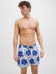 JACK & JONES Hawaian Printed Swim Shorts - Bild 2 von 7