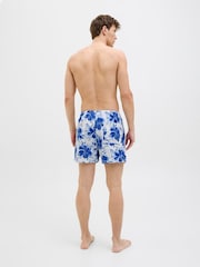 JACK & JONES Hawaian Printed Swim Shorts - Bild 3 von 7