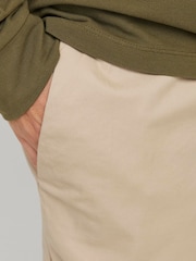 JACK & JONES Cream Loose Fit Drawstring Shorts - Image 5 of 5