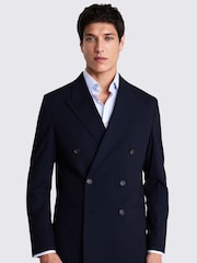 MOSS Blue Relaxed Fit Jacket - Image 1 of 5