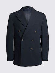 MOSS Blue Relaxed Fit Jacket - Image 5 of 5