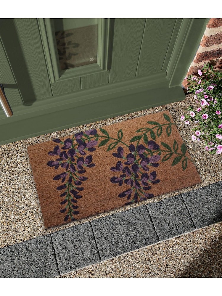 Esselle RHS Wisteria Doormat 45 x 75 Cm - Imaginea 1 din 5