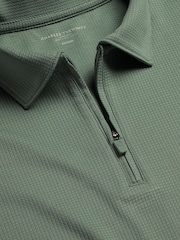 Charles Tyrwhitt Green Performance Polo Shirt - Image 4 of 5