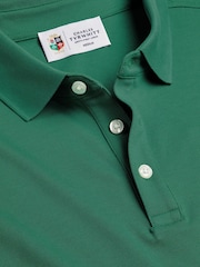Grün - Charles Tyrwhitt The Lions Print TM Pique Polo Shirt - Bild 4 von 5