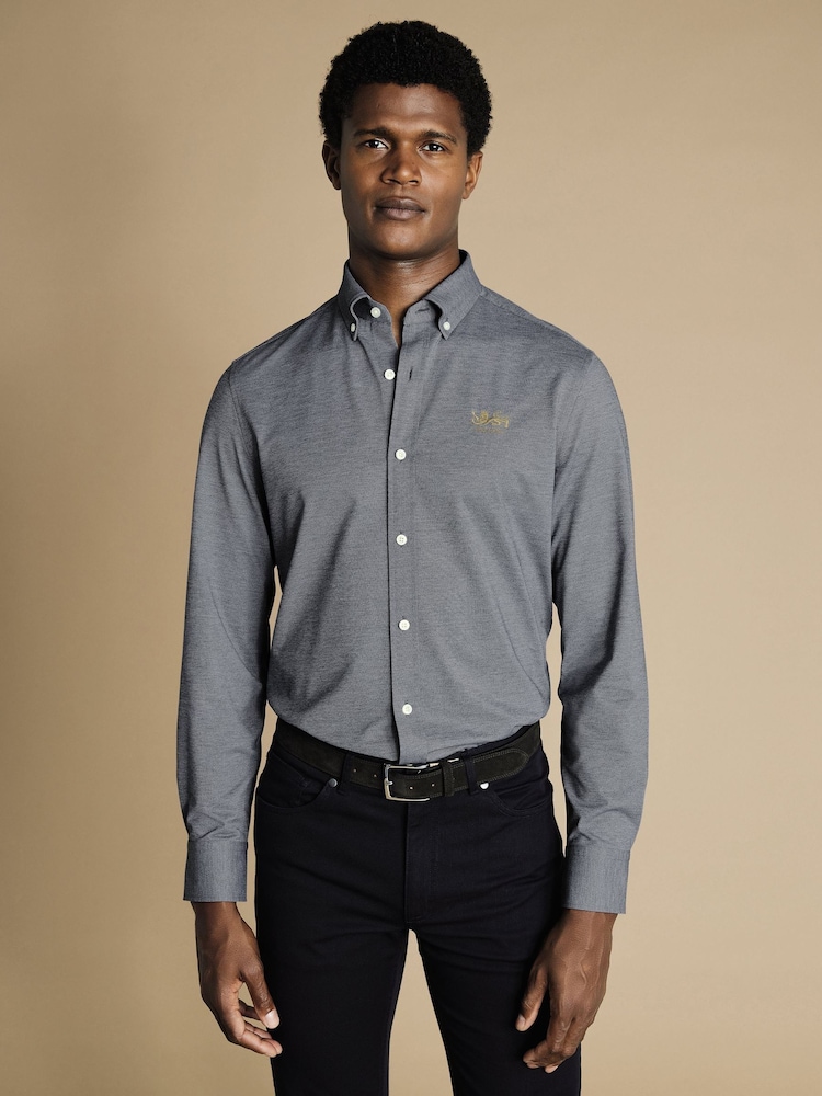 Charles Tyrwhitt Grey The Lions Print™ Shirt - Image 1 of 6