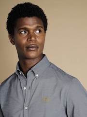 Charles Tyrwhitt Grey The Lions Print™ Shirt - Image 2 of 6