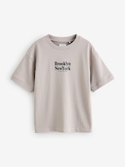 Grey Checkered Shirt and T-Shirt - Image 2 of 2