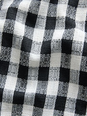 Black/White Boucle Shacket - Image 8 of 8