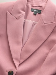 Light Pink Sculpting Single Breasted Blazer - Image 7 of 8