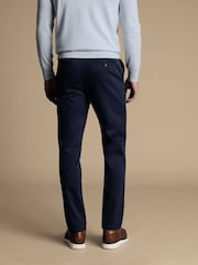 Синий - Charles Tyrwhitt чинос зауженного кроя - Изображение 2 из 5