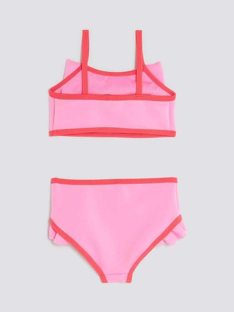 River Island Girls Contrast 3D Bow Bikini - Bild 2 von 4