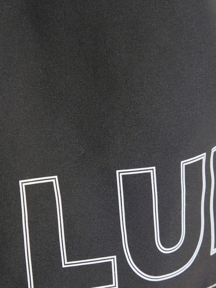 River Island Black Boys Luminis Swim Shorts - Image 4 of 4