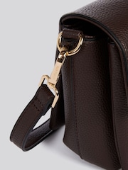 U.S. Polo Assn. Brown Womens Stanford Flap Cross-Body Bag - Image 6 of 6