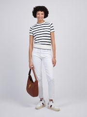 U.S. Polo Assn. Bolsa Hobo Earth Feminina - Imagem 7 de 8