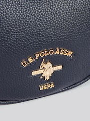 U.S. Polo Assn. Blue Womens Stanford Small Hobo Bag - Image 4 of 7