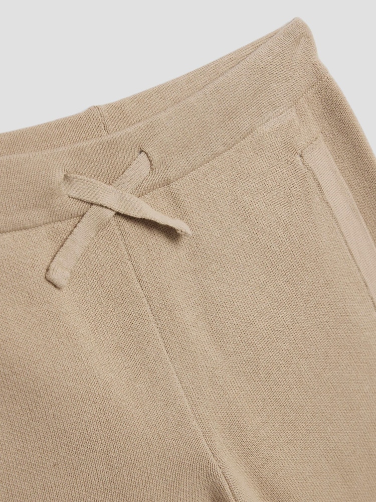 River Island Natural Boys Textured Revere Polo Shirt - Image 6 of 6