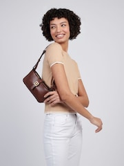 rjava - ZDA Polo Assn. Ženska skrbna mini hobo torba - Slika 7 iz 7