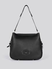 U.S. Polo Assn. Black Womens Retro Hobo Bag - Image 1 of 8