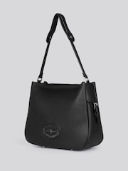 U.S. Polo Assn. Black Womens Retro Hobo Bag - Image 2 of 8