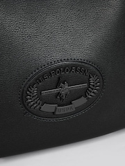 U.S. Polo Assn. Black Womens Retro Hobo Bag - Image 4 of 8