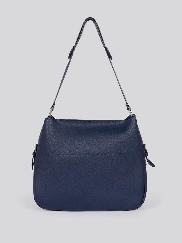 U.S. Polo Assn. Blue Womens Retro Hobo Bag - Image 3 of 8