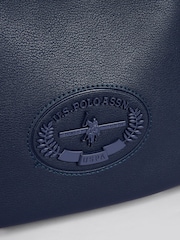 U.S. Polo Assn. Blue Womens Retro Hobo Bag - Image 4 of 8
