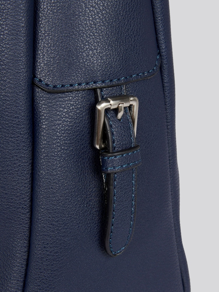 U.S. Polo Assn. Blue Womens Retro Hobo Bag - Image 5 of 8