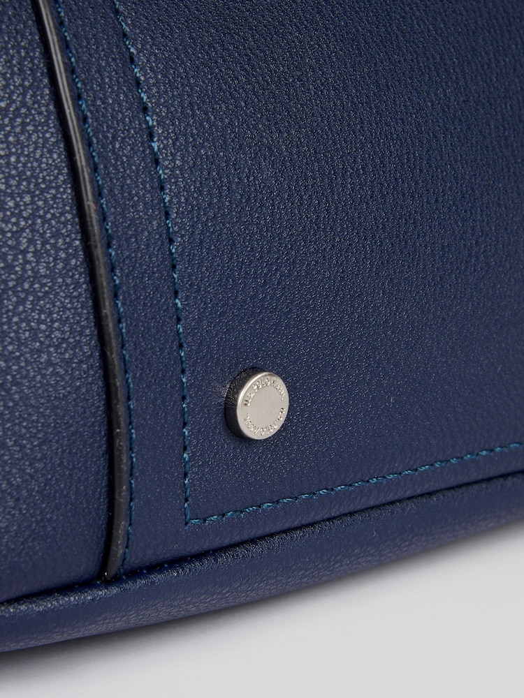 U.S. Polo Assn. Blue Womens Retro Hobo Bag - Image 7 of 8