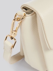 U.S. Polo Assn. Cream Womens Stanford Flap Cross-Body Bag - Image 6 of 6