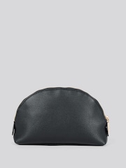 U.S. Polo Assn. Black Womens Stanford Round Beauty Bag - Image 3 of 6