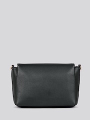 U.S. Polo Assn. Black Womens Stanford Flap Cross-Body Bag - Image 3 of 6
