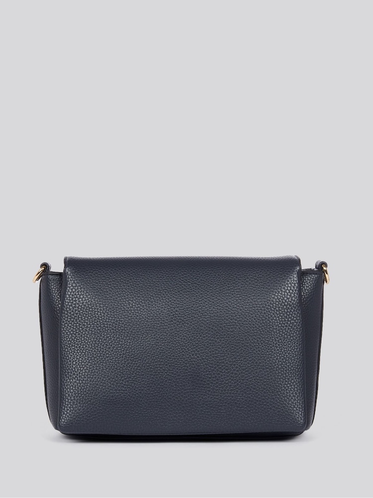 U.S. Polo Assn. Blue Womens Stanford Flap Cross-Body Bag - Image 2 of 6