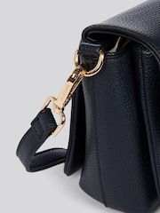 U.S. Polo Assn. Blue Womens Stanford Flap Cross-Body Bag - Image 6 of 6