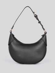 U.S. Polo Assn. Black Womens Stanford Small Hobo Bag - Image 3 of 7