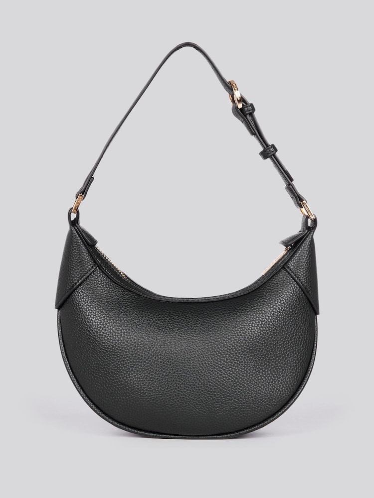U.S. Polo Assn. Black Womens Stanford Small Hobo Bag - Image 3 of 7