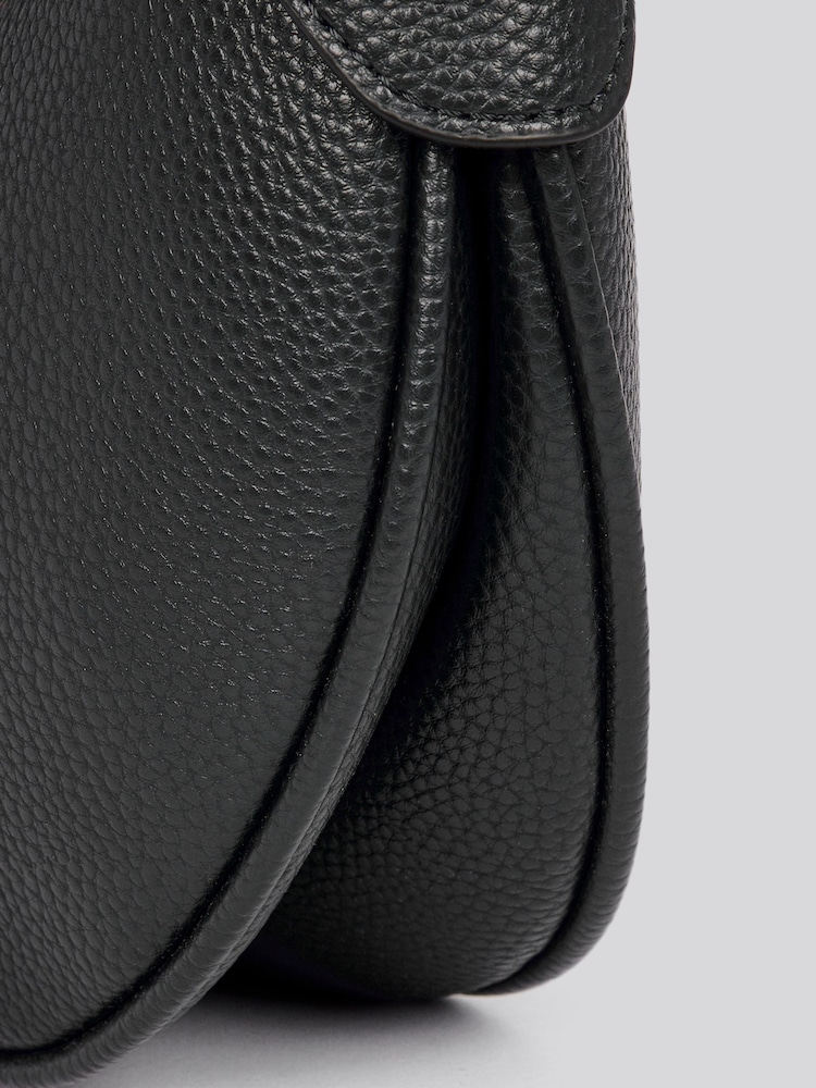 U.S. Polo Assn. Black Womens Stanford Small Hobo Bag - Image 6 of 7