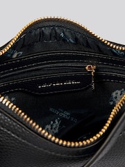U.S. Polo Assn. Black Womens Stanford Small Hobo Bag - Image 7 of 7