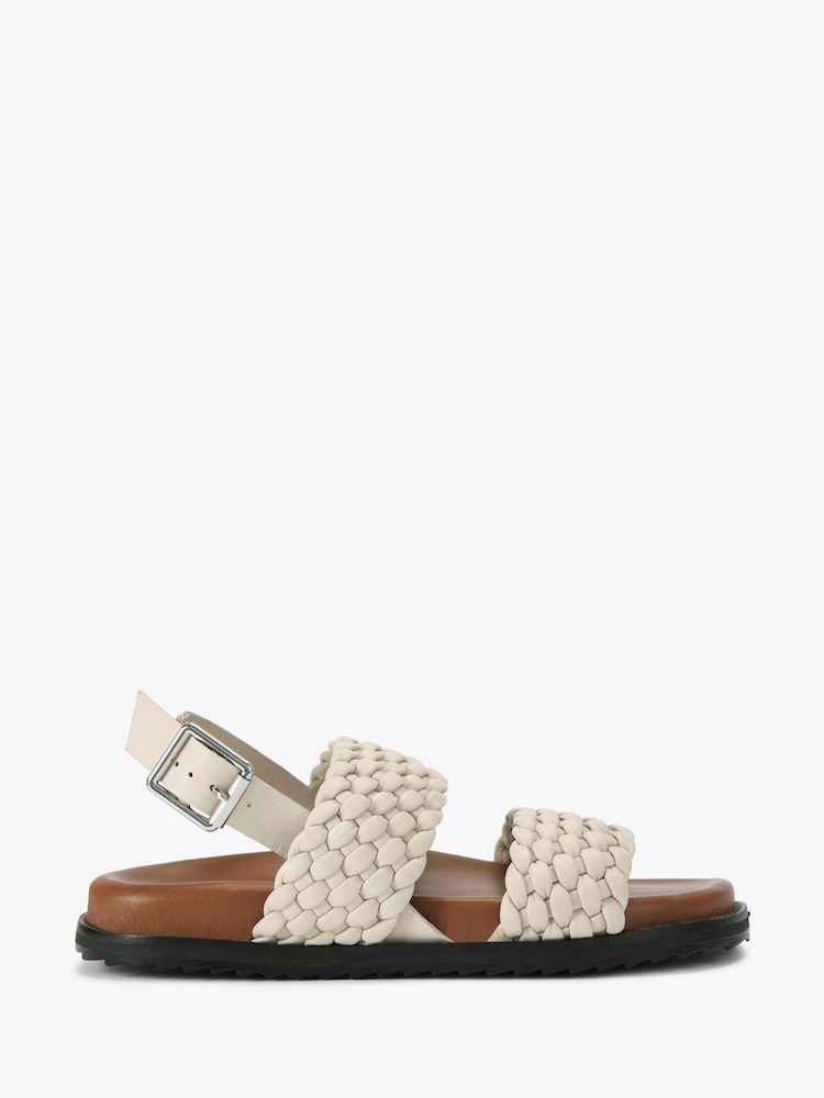 Kg Kurt Geiger Gold Ringer Sandals - Image 2 of 2