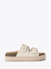 KG Kurt Geiger Cream Raquel2 Sandals - Image 2 of 5