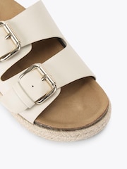 KG Kurt Geiger Cream Raquel2 Sandals - Image 3 of 5
