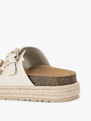 KG Kurt Geiger Cream Raquel2 Sandals - Image 5 of 5